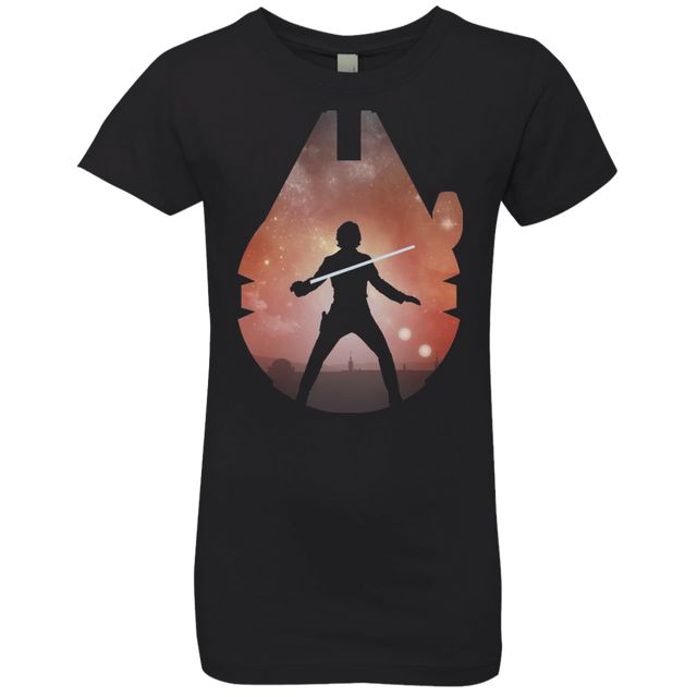 T-Shirts Black / YXS The Jedi Girls Premium T-Shirt