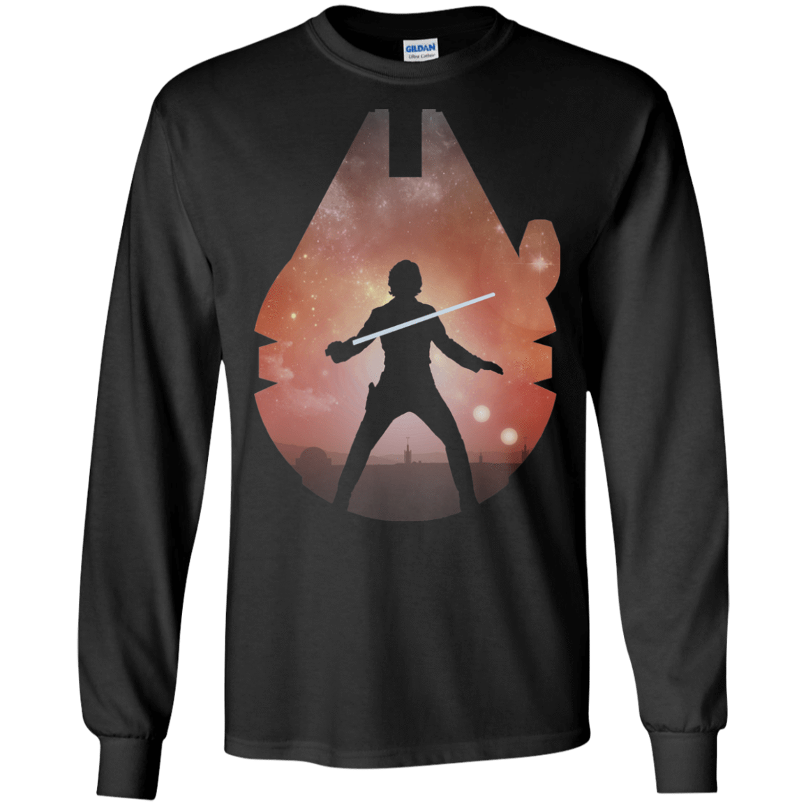 T-Shirts Black / S The Jedi Men's Long Sleeve T-Shirt