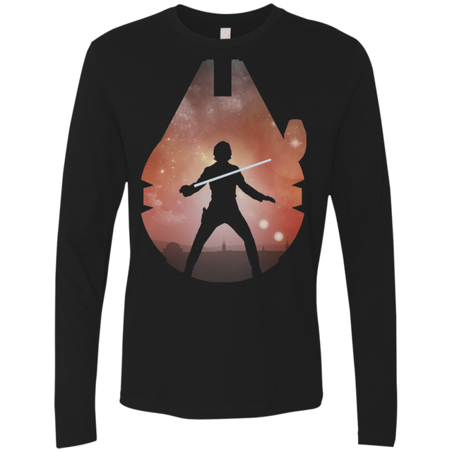 T-Shirts Black / S The Jedi Men's Premium Long Sleeve