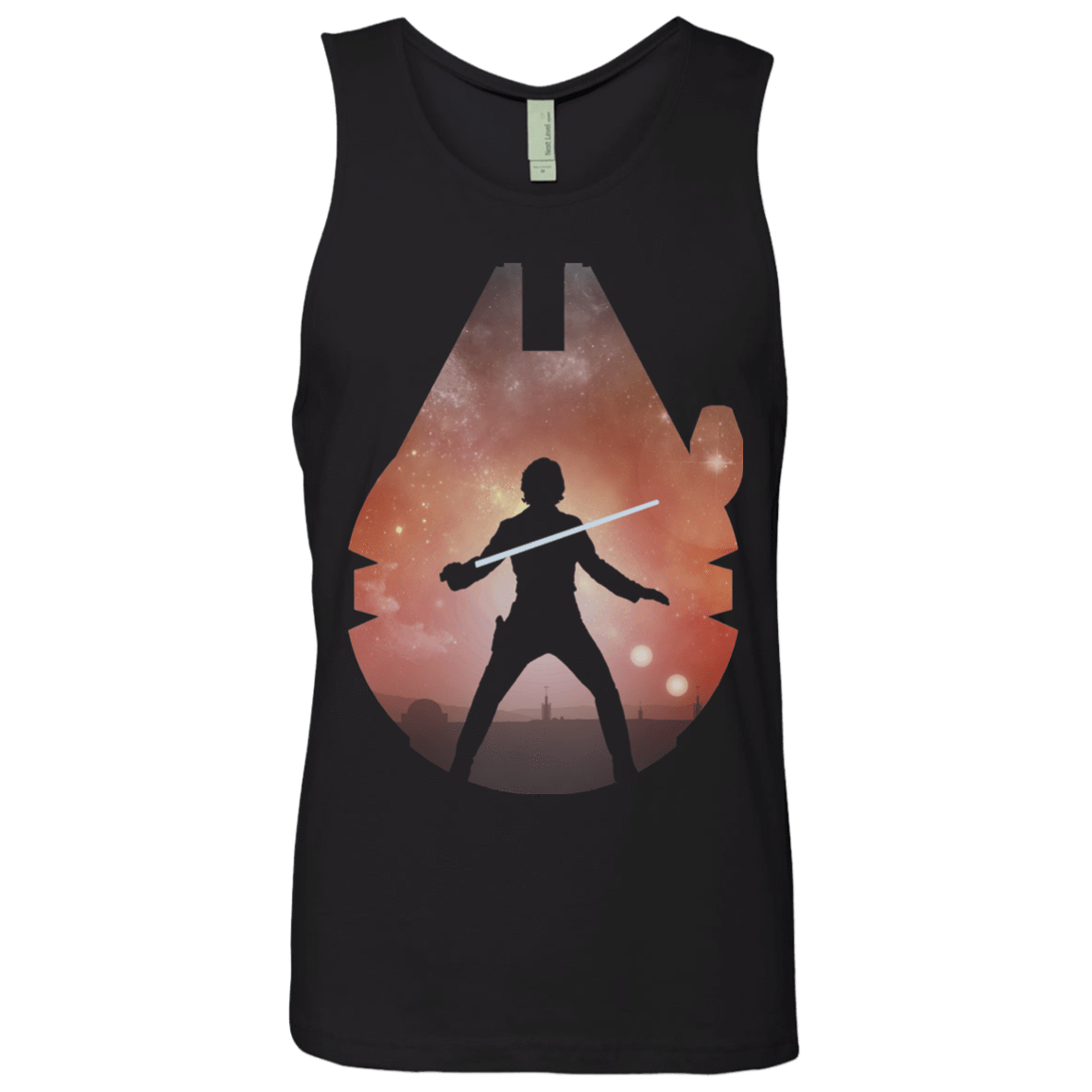 T-Shirts Black / S The Jedi Men's Premium Tank Top