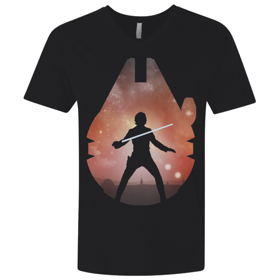T-Shirts Black / X-Small The Jedi Men's Premium V-Neck