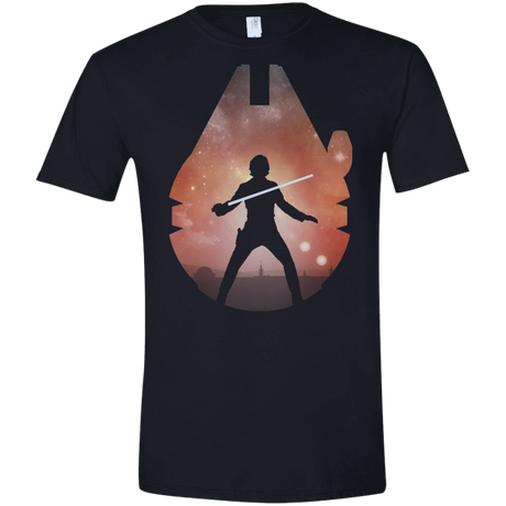 T-Shirts Black / X-Small The Jedi Men's Semi-Fitted Softstyle