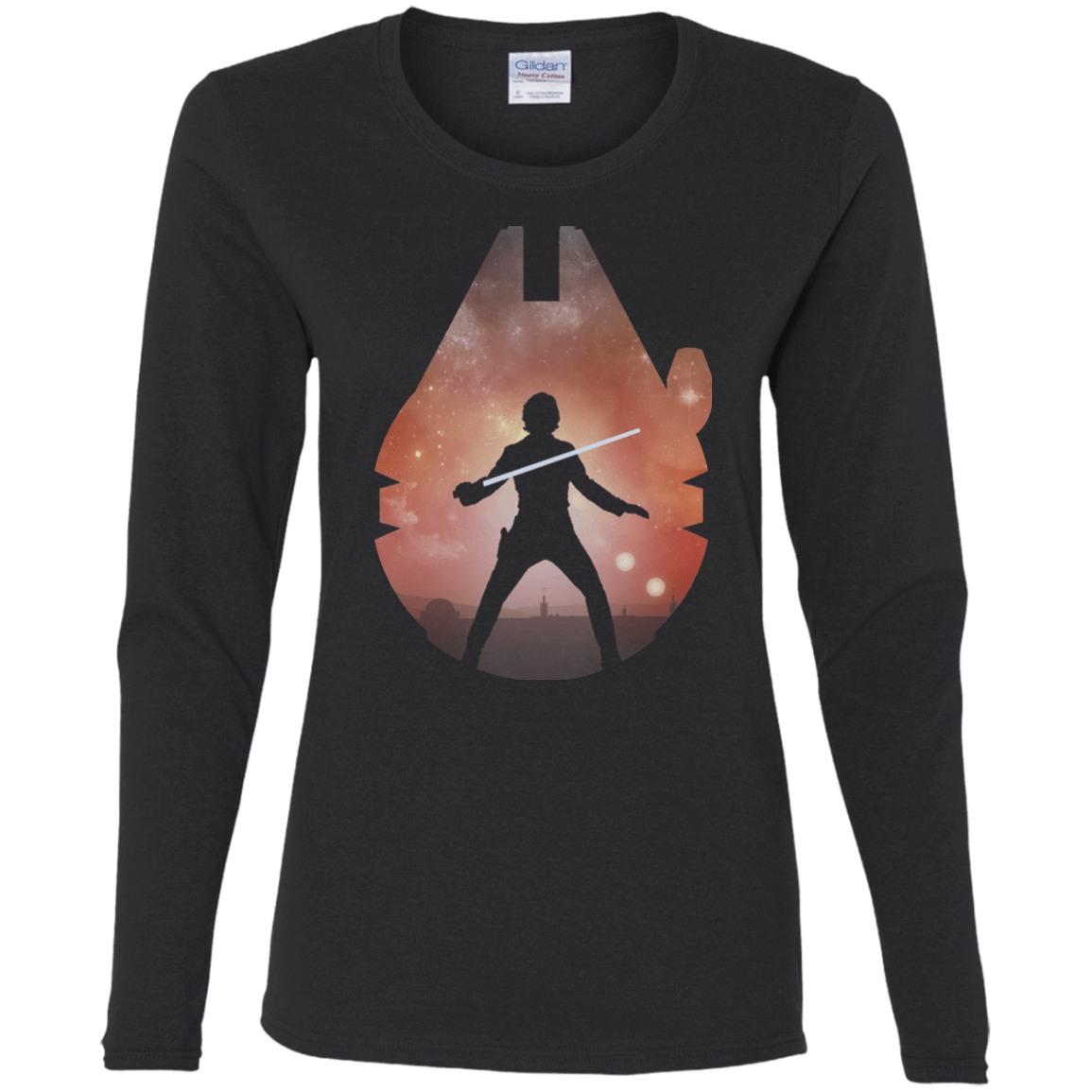 T-Shirts Black / S The Jedi Women's Long Sleeve T-Shirt