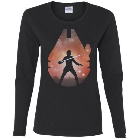 T-Shirts Black / S The Jedi Women's Long Sleeve T-Shirt