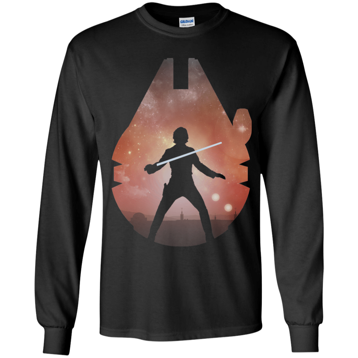 T-Shirts Black / YS The Jedi Youth Long Sleeve T-Shirt