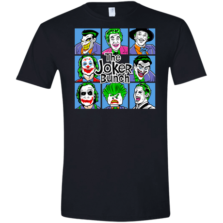 T-Shirts Black / S The Joker Bunch Men's Semi-Fitted Softstyle