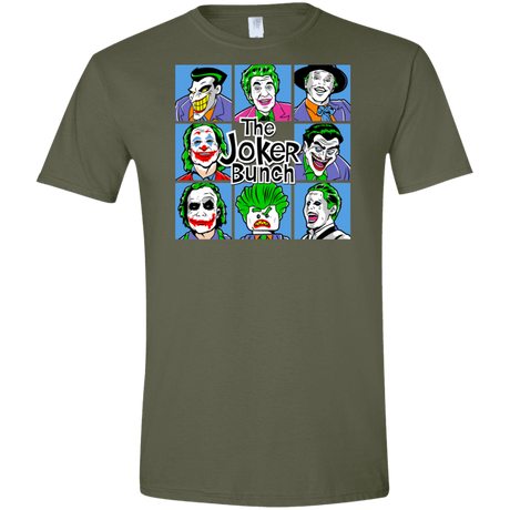 T-Shirts Military Green / S The Joker Bunch Men's Semi-Fitted Softstyle