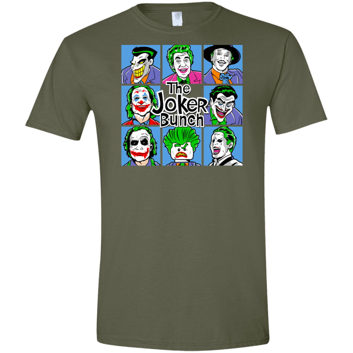 T-Shirts Military Green / S The Joker Bunch Men's Semi-Fitted Softstyle