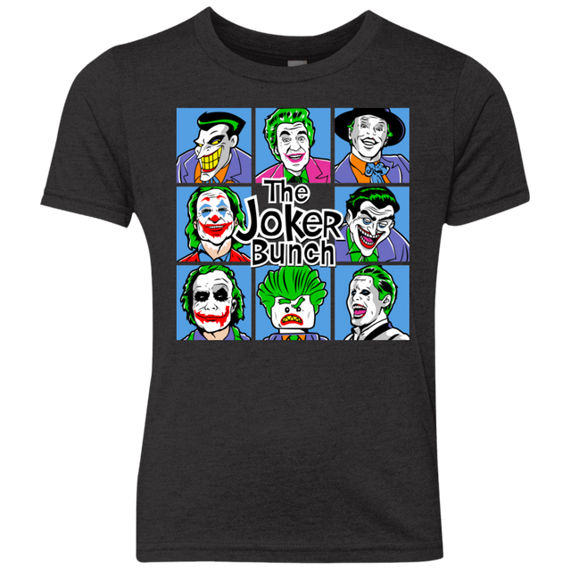 T-Shirts Vintage Black / YXS The Joker Bunch Youth Triblend T-Shirt