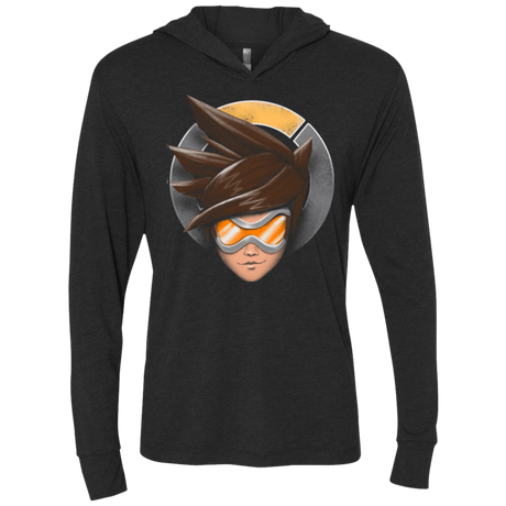 T-Shirts Vintage Black / X-Small The Jumper Triblend Long Sleeve Hoodie Tee