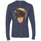 T-Shirts Vintage Navy / X-Small The Jumper Triblend Long Sleeve Hoodie Tee