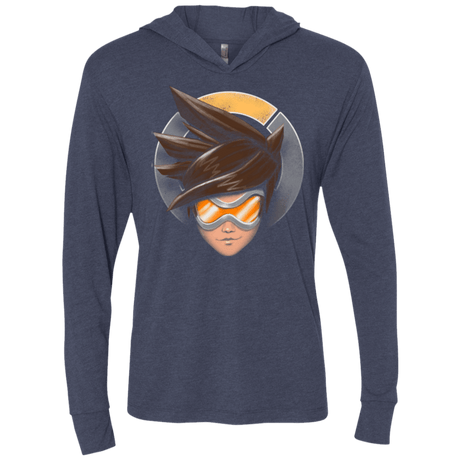 T-Shirts Vintage Navy / X-Small The Jumper Triblend Long Sleeve Hoodie Tee