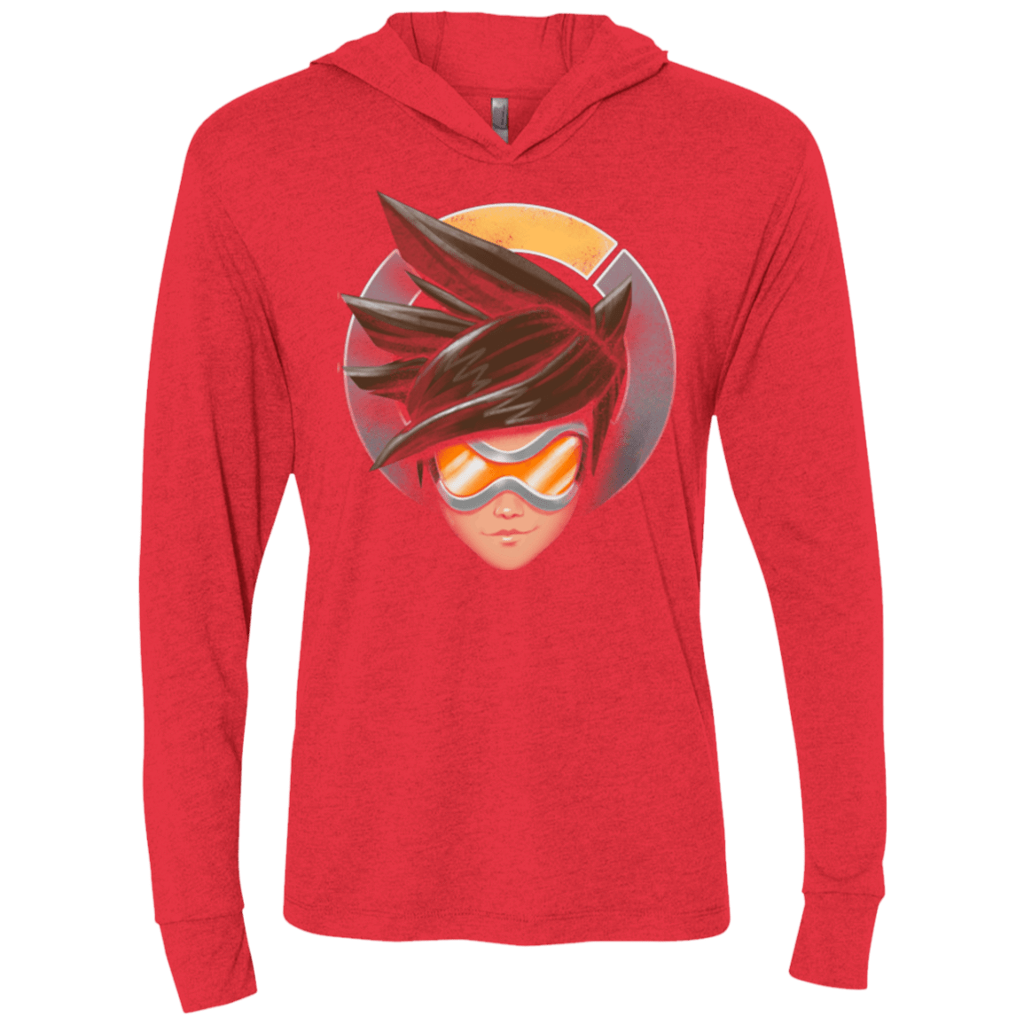 T-Shirts Vintage Red / X-Small The Jumper Triblend Long Sleeve Hoodie Tee