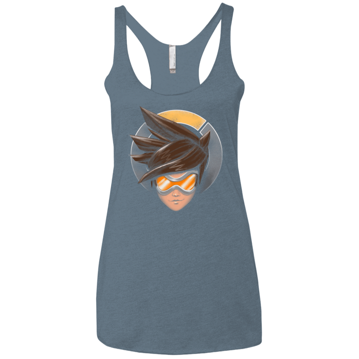 T-Shirts Indigo / X-Small The Jumper Women's Triblend Racerback Tank