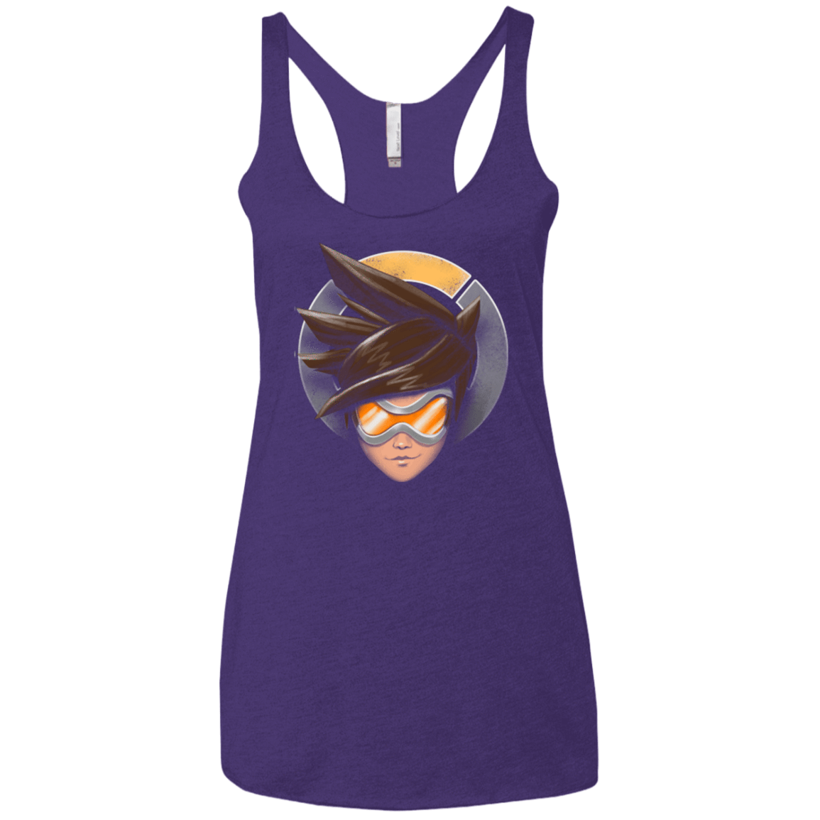 T-Shirts Purple Rush / X-Small The Jumper Women's Triblend Racerback Tank