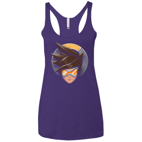 T-Shirts Purple Rush / X-Small The Jumper Women's Triblend Racerback Tank