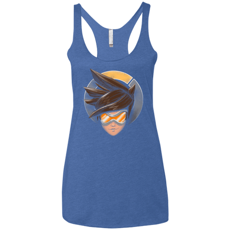 T-Shirts Vintage Royal / X-Small The Jumper Women's Triblend Racerback Tank