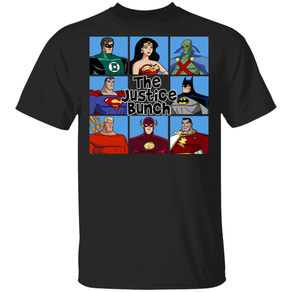 T-Shirts Black / S The Justice Bunch T-Shirt