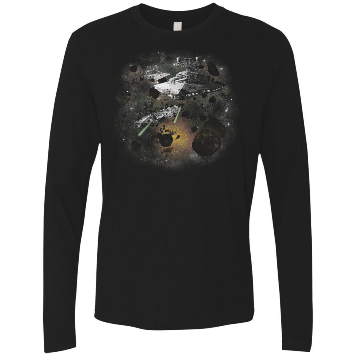 T-Shirts Black / Small The Kessel Run Men's Premium Long Sleeve