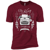 T-Shirts Cardinal / X-Small The King of Typewriters Men's Premium T-Shirt
