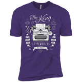T-Shirts Purple / X-Small The King of Typewriters Men's Premium T-Shirt