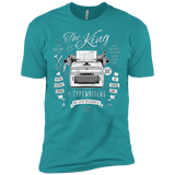 T-Shirts Tahiti Blue / X-Small The King of Typewriters Men's Premium T-Shirt
