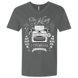 T-Shirts Heavy Metal / X-Small The King of Typewriters Men's Premium V-Neck
