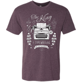 T-Shirts Vintage Purple / Small The King of Typewriters Men's Triblend T-Shirt