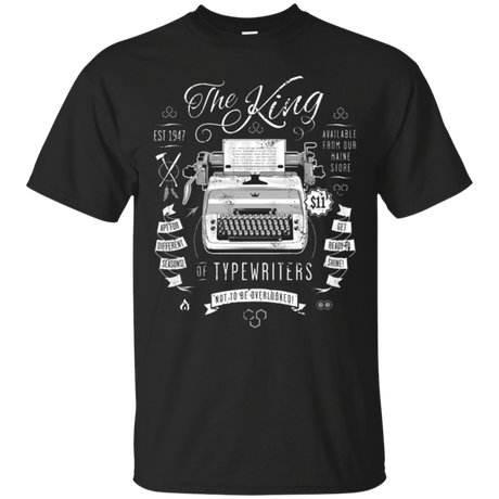 T-Shirts Black / Small The King of Typewriters T-Shirt