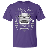 T-Shirts Purple / Small The King of Typewriters T-Shirt