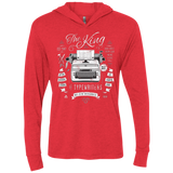 T-Shirts Vintage Red / X-Small The King of Typewriters Triblend Long Sleeve Hoodie Tee