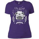 T-Shirts Purple / X-Small The King of Typewriters Women's Premium T-Shirt