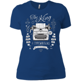 T-Shirts Royal / X-Small The King of Typewriters Women's Premium T-Shirt