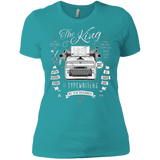 T-Shirts Tahiti Blue / X-Small The King of Typewriters Women's Premium T-Shirt