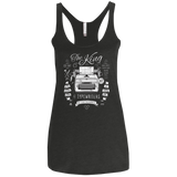T-Shirts Vintage Black / X-Small The King of Typewriters Women's Triblend Racerback Tank