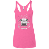 T-Shirts Vintage Pink / X-Small The King of Typewriters Women's Triblend Racerback Tank