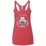 T-Shirts Vintage Red / X-Small The King of Typewriters Women's Triblend Racerback Tank