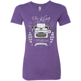 T-Shirts Purple Rush / Small The King of Typewriters Women's Triblend T-Shirt