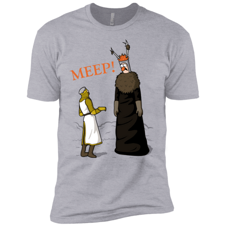 T-Shirts Heather Grey / YXS The Knight Who Says MEEP Boys Premium T-Shirt
