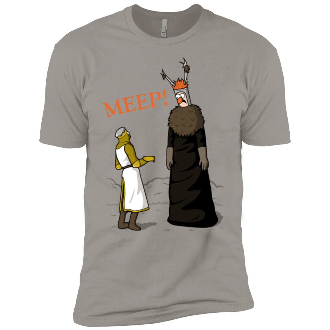 T-Shirts Light Grey / YXS The Knight Who Says MEEP Boys Premium T-Shirt