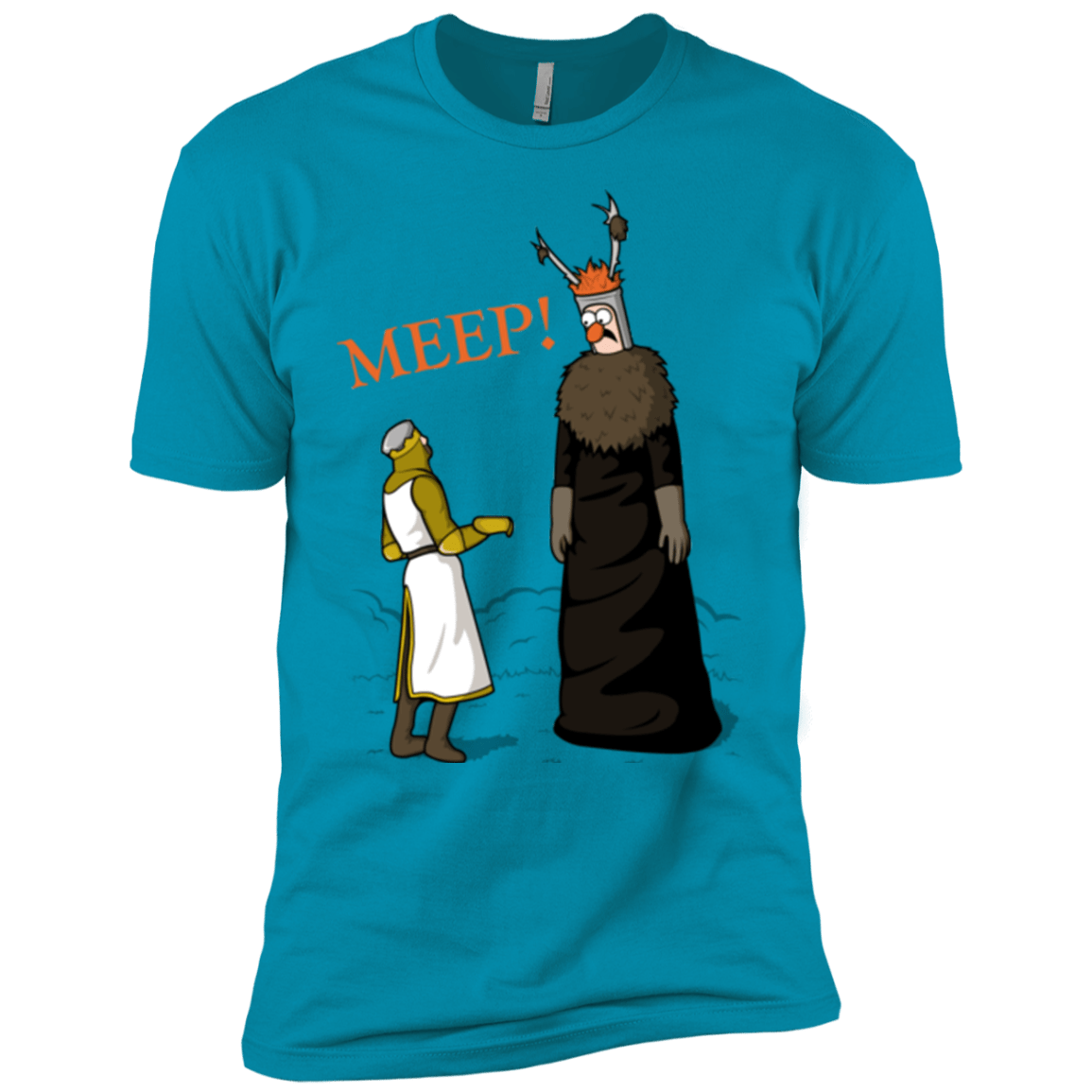 T-Shirts Turquoise / YXS The Knight Who Says MEEP Boys Premium T-Shirt