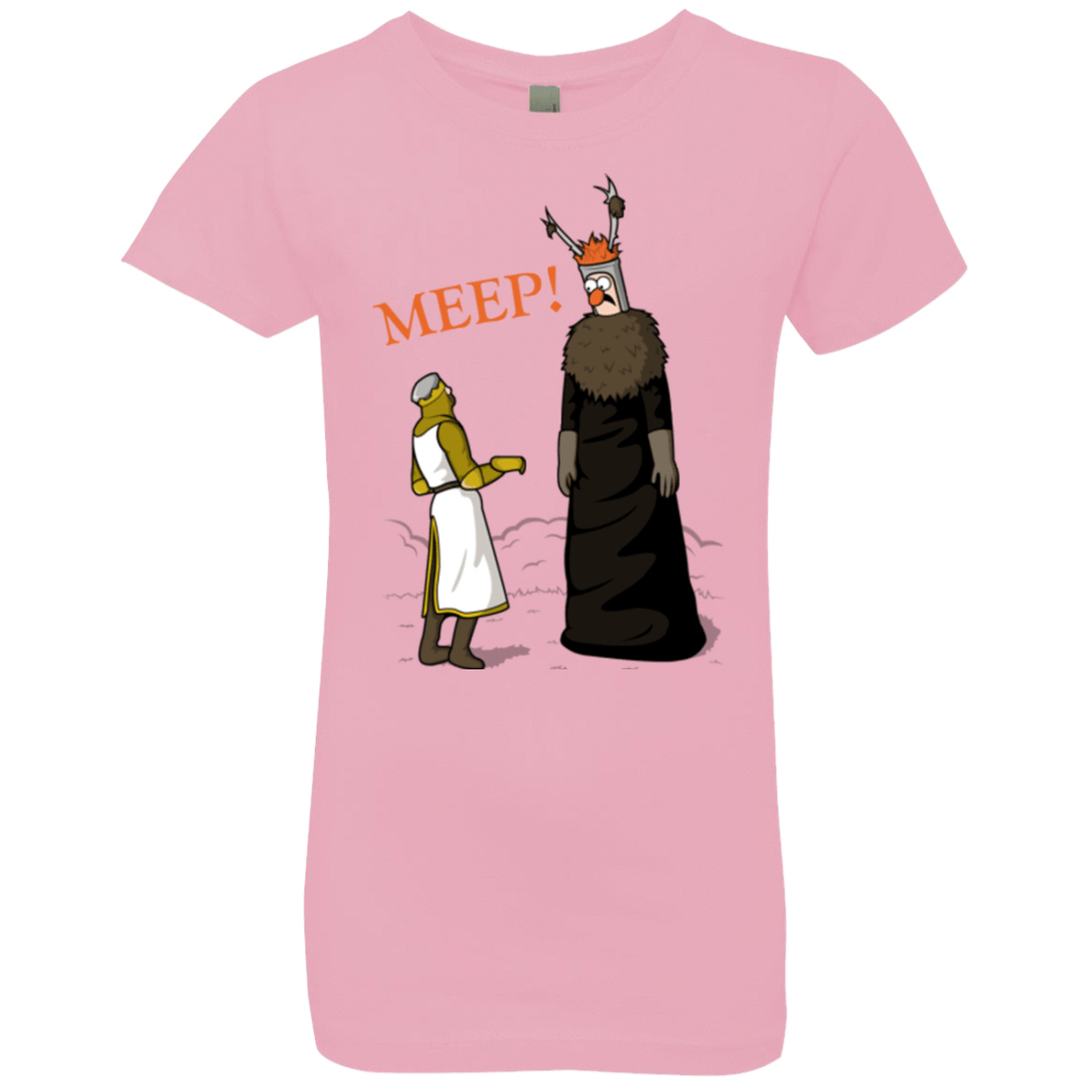 T-Shirts Light Pink / YXS The Knight Who Says MEEP Girls Premium T-Shirt