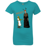 T-Shirts Tahiti Blue / YXS The Knight Who Says MEEP Girls Premium T-Shirt