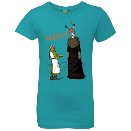 T-Shirts Tahiti Blue / YXS The Knight Who Says MEEP Girls Premium T-Shirt