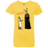 T-Shirts Vibrant Yellow / YXS The Knight Who Says MEEP Girls Premium T-Shirt