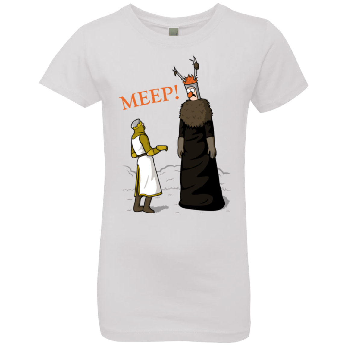 T-Shirts White / YXS The Knight Who Says MEEP Girls Premium T-Shirt