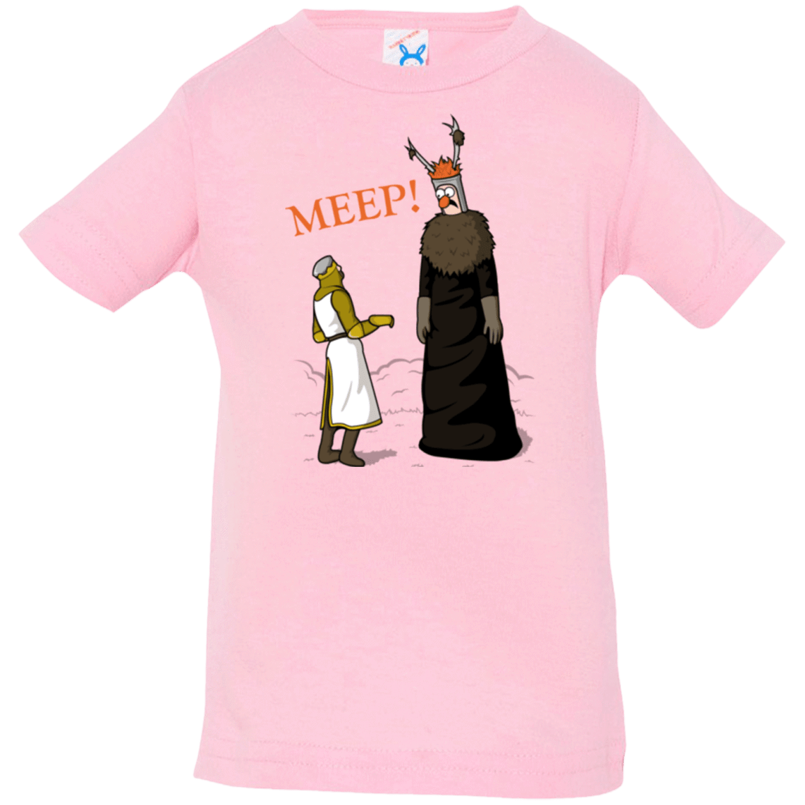 T-Shirts Pink / 6 Months The Knight Who Says MEEP Infant Premium T-Shirt