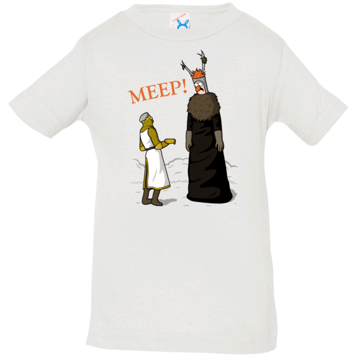 T-Shirts White / 6 Months The Knight Who Says MEEP Infant Premium T-Shirt