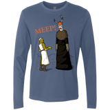 T-Shirts Indigo / Small The Knight Who Says MEEP Men's Premium Long Sleeve