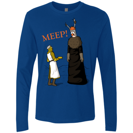 T-Shirts Royal / Small The Knight Who Says MEEP Men's Premium Long Sleeve